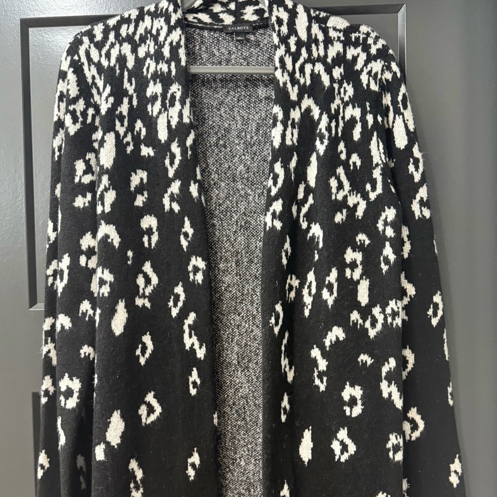 Talbots Sweater Coat